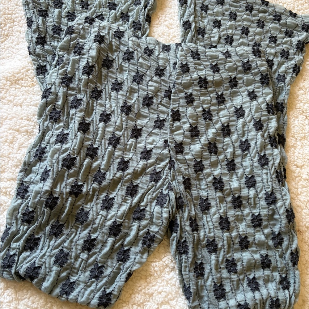 Brand new without tag Free People Margo lace overlay flare pants size M - Picture 7 of 7